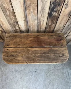 Petite console ou table de chevet en pin massif (rénovée)