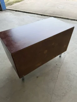 Petite enfilade / buffet double design scandinave moderniste teck