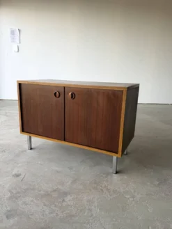 Petite enfilade / buffet double design scandinave moderniste teck