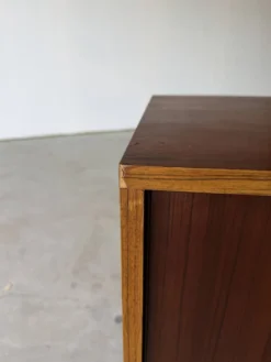 Petite enfilade / buffet double design scandinave moderniste teck