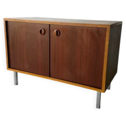 Petite enfilade / buffet double design scandinave moderniste teck