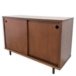 Petite enfilade moderniste teck & métal