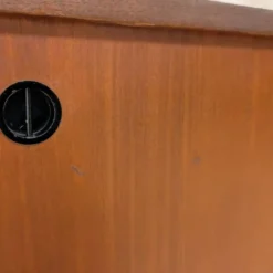 Petite enfilade moderniste teck & métal