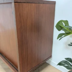 Petite enfilade moderniste teck & métal