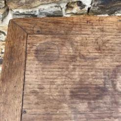 Petite table , bureau d'appoint en bois massif 1 tiroir