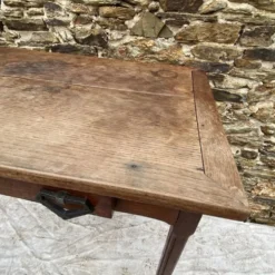 Petite table , bureau d'appoint en bois massif 1 tiroir