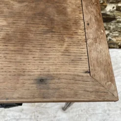 Petite table , bureau d'appoint en bois massif 1 tiroir