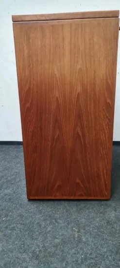 Petite table de salle à manger vintage en teck à rallonge