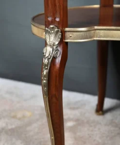 Petite Table Rognon en Acajou, style Transition – Début XXe