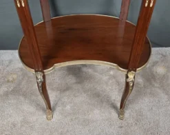 Petite Table Rognon en Acajou, style Transition – Début XXe
