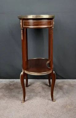 Petite Table Rognon en Acajou, style Transition – Début XXe