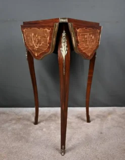 Petite Table à Volets en Acajou, époque Napoléon III – 2ème partie XIXe