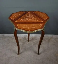 Petite Table à Volets en Acajou, époque Napoléon III – 2ème partie XIXe