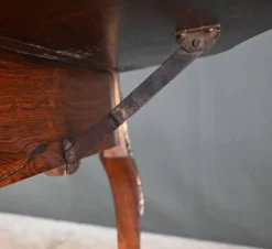 Petite Table à Volets en Acajou, époque Napoléon III – 2ème partie XIXe