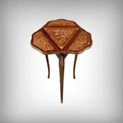 Petite Table à Volets en Acajou, époque Napoléon III – 2ème partie XIXe