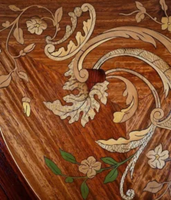 Petite Table à Volets en Acajou, époque Napoléon III – 2ème partie XIXe