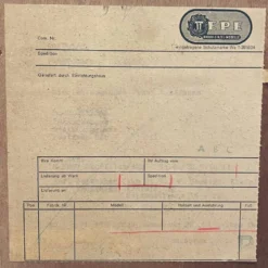 Petite étagère vintage de TEPE, en noyer, années 60