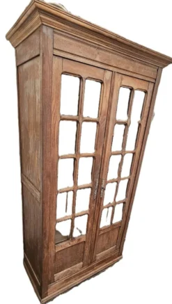 Petite Vitrine En Bois Naturel