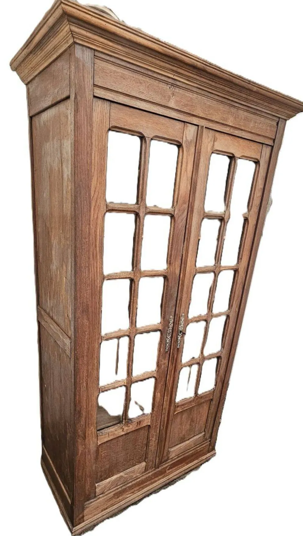 Petite Vitrine En Bois Naturel