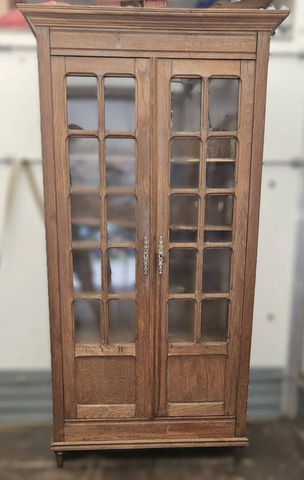Petite Vitrine En Bois Naturel