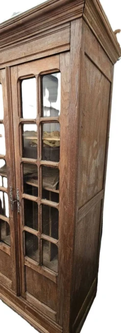 Petite Vitrine En Bois Naturel