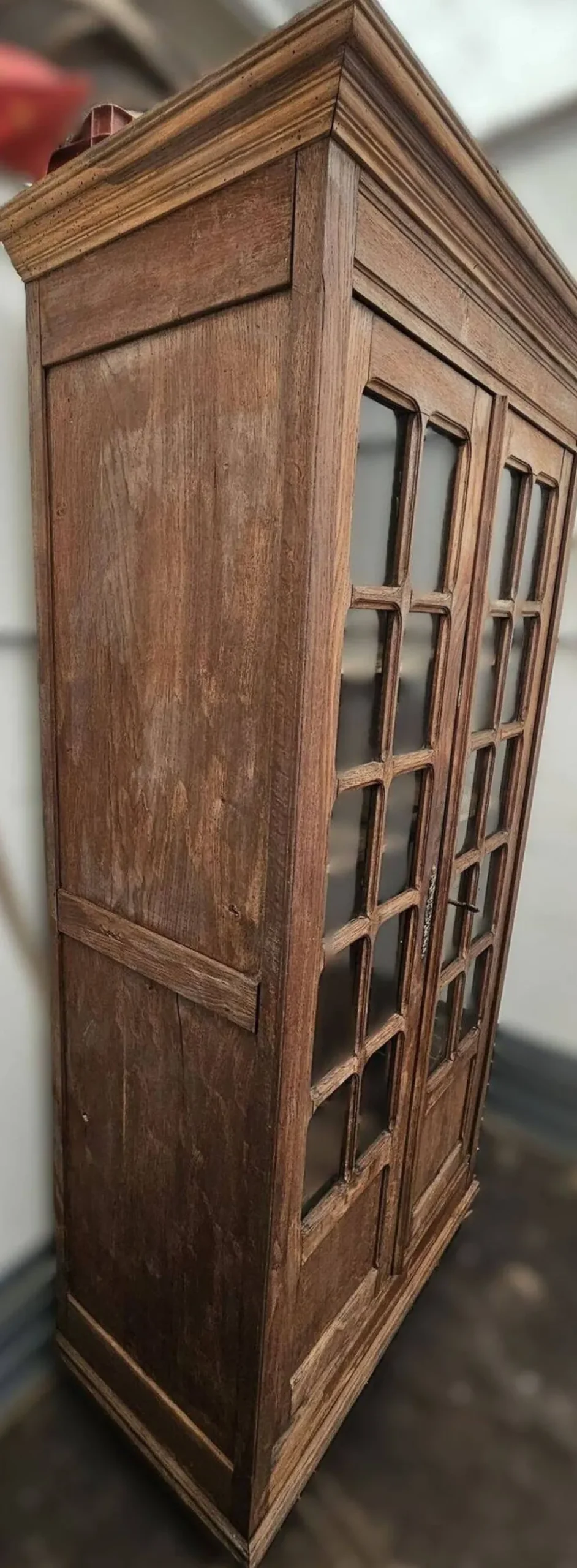 Petite Vitrine En Bois Naturel