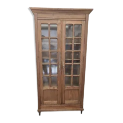 Petite Vitrine En Bois Naturel