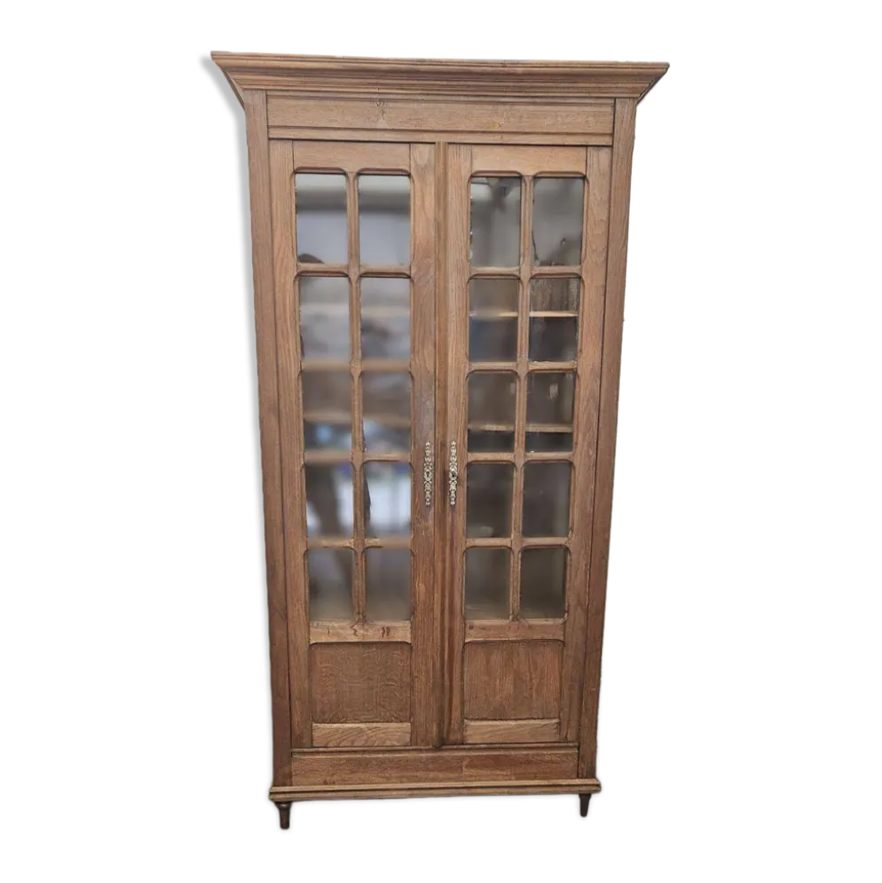 Petite Vitrine En Bois Naturel