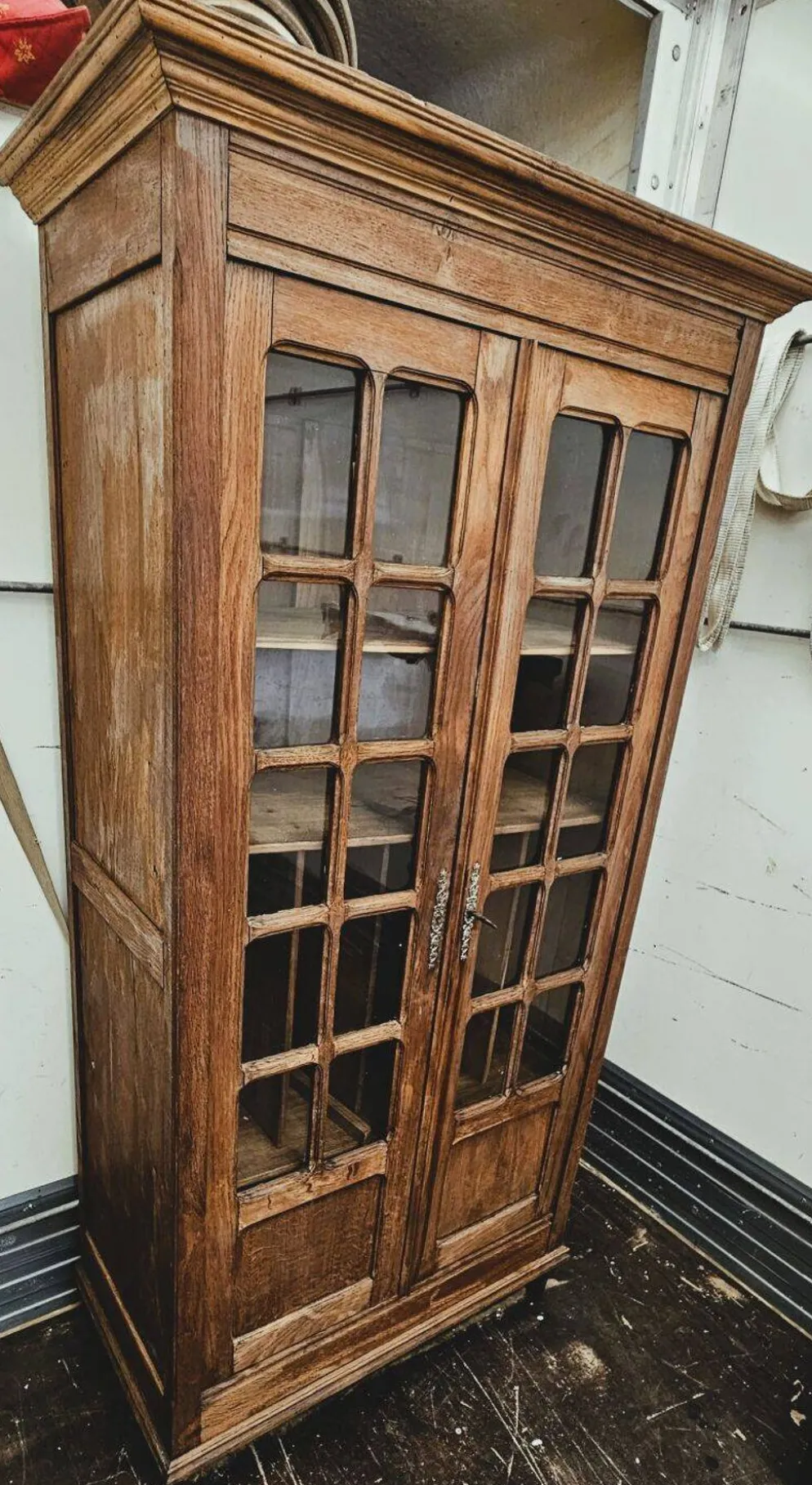 Petite Vitrine En Bois Naturel