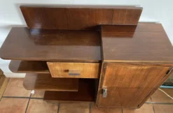 Petit meuble art deco acajou