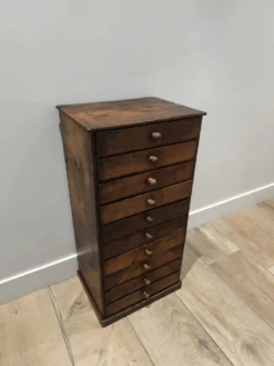 Petit meuble de métier d'horloger ou d'apothicaire