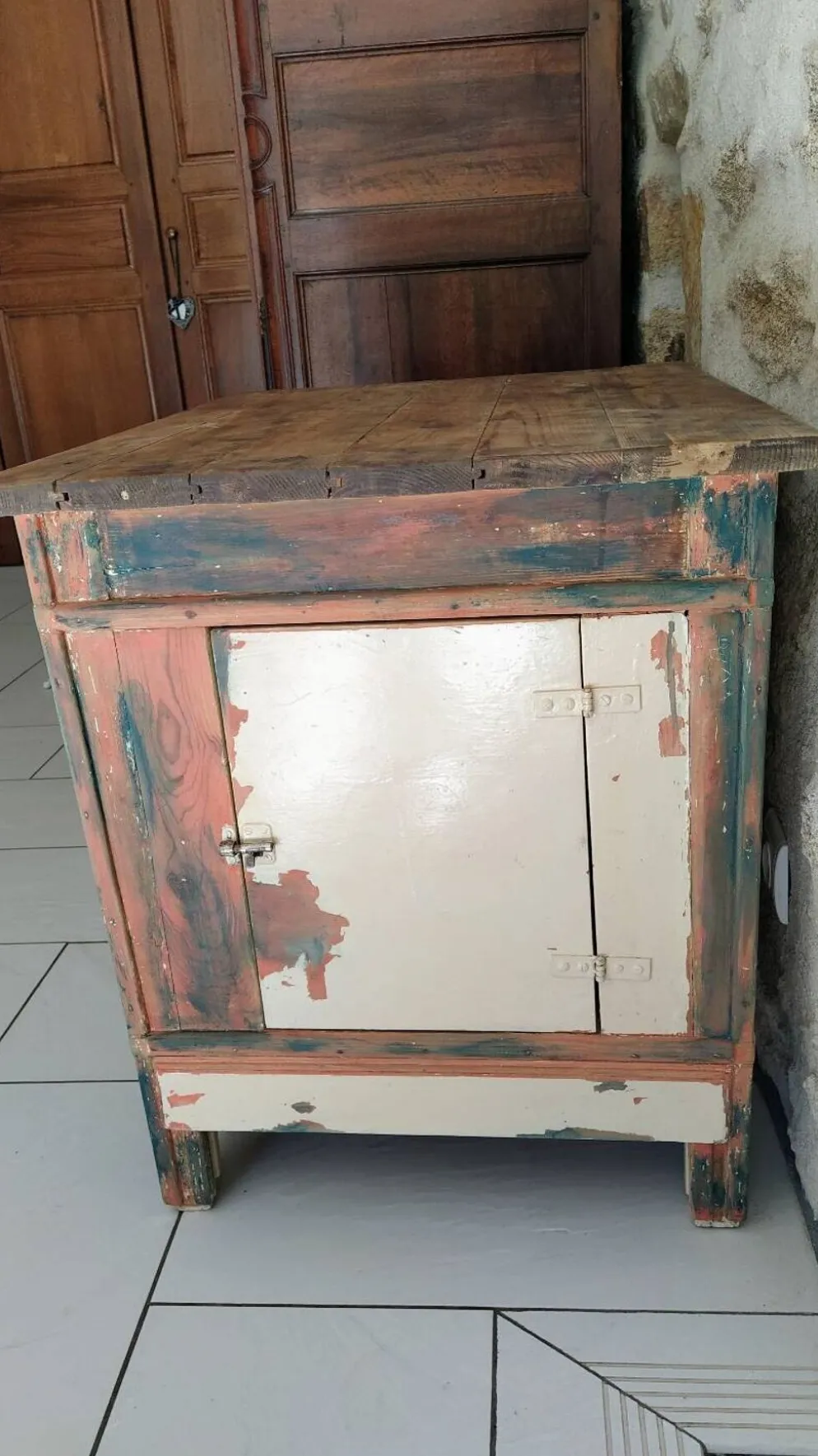 Petit meuble de métier- ilôt bas