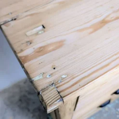 Petit meuble de métier 3 tiroirs en pin