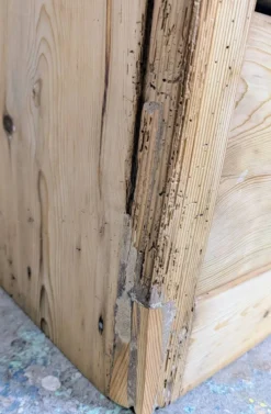 Petit meuble de métier 3 tiroirs en pin