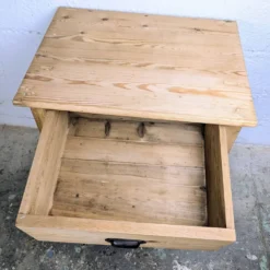 Petit meuble de métier 3 tiroirs en pin