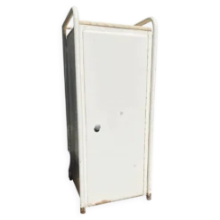 Petit meuble métal et bois