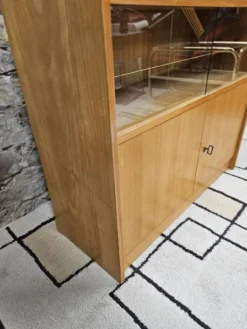 Petit meuble vitrine vintage 1970