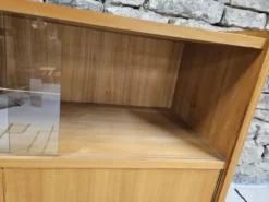 Petit meuble vitrine vintage 1970