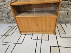 Petit meuble vitrine vintage 1970
