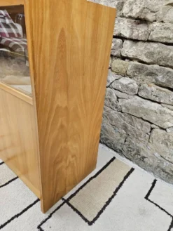 Petit meuble vitrine vintage 1970