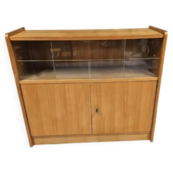 Petit meuble vitrine vintage 1970