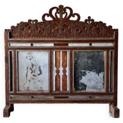 Petit paravent indonésien en bois sculpté H:104 L:106
