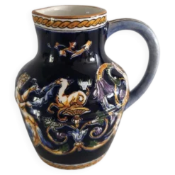 Petit pichet / Pot à lait en faïence de Gien - Renaissance