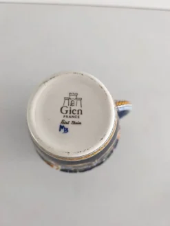 Petit pichet / Pot à lait en faïence de Gien - Renaissance