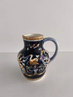 Petit pichet / Pot à lait en faïence de Gien - Renaissance