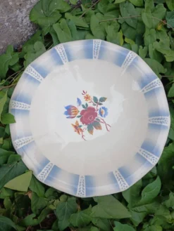 Petit plat ancien Sarreguemines