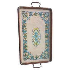 Petit plateau cuisine ancien en bois