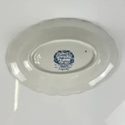 Petit plat ovale Ridgway modele 