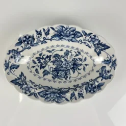Petit plat ovale Ridgway modele 