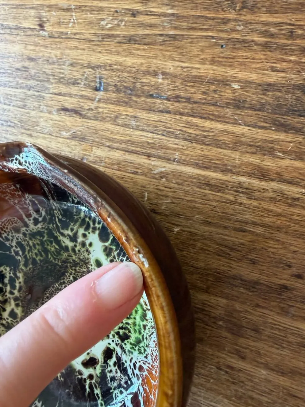 Petit poelon, vide poche - vintage Vallauris